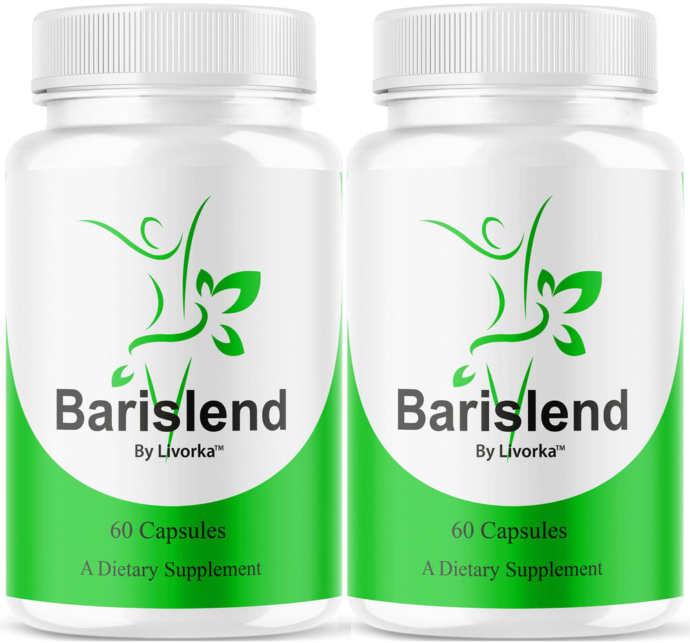LIVORKA Barislend bottle front showing a reliable wellness capsule for daily vitality