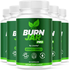LIVORKA Burn Jar Pro bottle shown for daily wellness routine