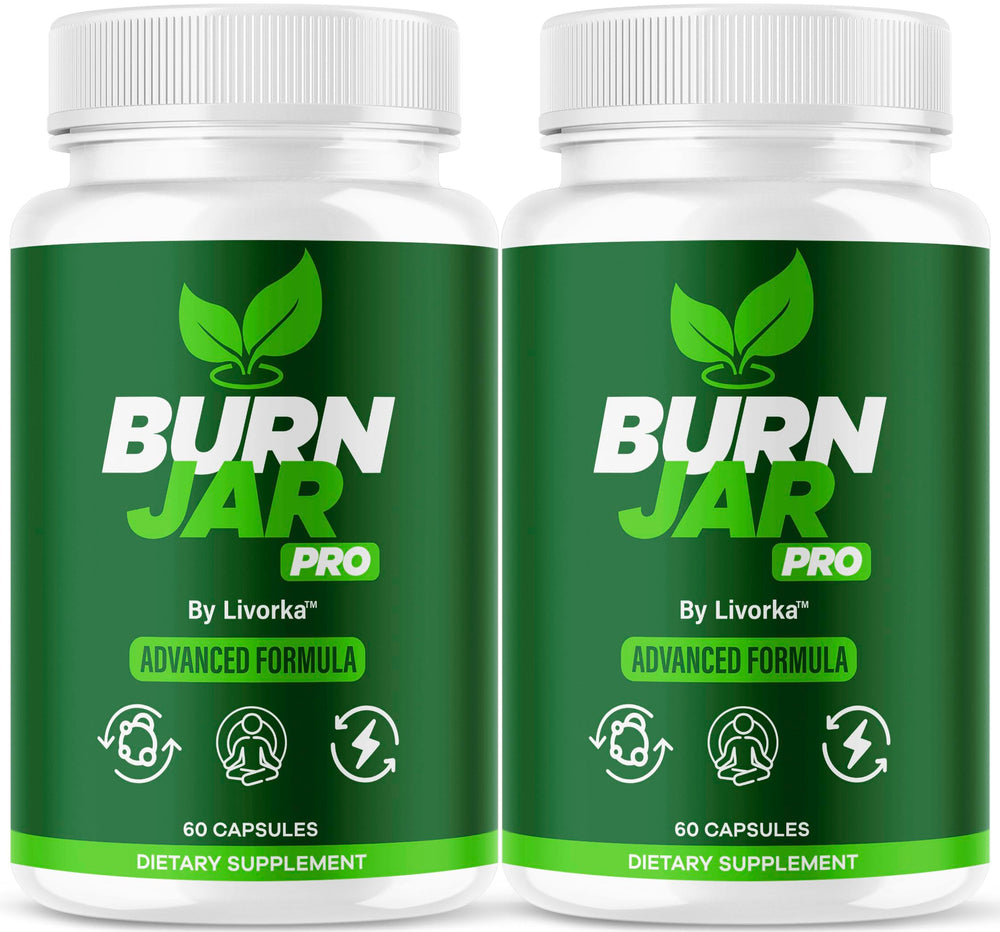 LIVORKA Burn Jar Pro pink salt capsules close-up for natural daily energy support