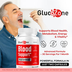 LIVORKA GlucoZone capsules close-up highlighting easy daily use