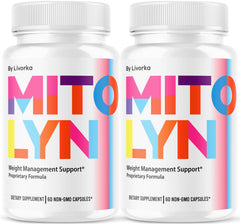 LIVORKA Mitolyn pills bottle pack highlights two-month supply for daily wellness.