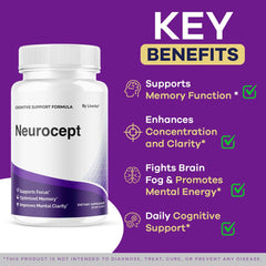 LIVORKA Neurocept two-pack on desk for a convenient two-month routine.
