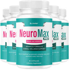 LIVORKA Neuromax Pro bottle label highlights premium brain support ingredients for daily wellness.