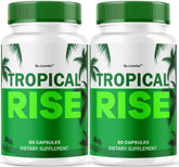 LIVORKA Tropical Rise bottle front showing branding for daily energy support.