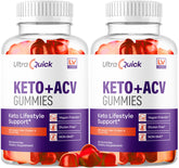 LIVORKA Ultra Quick Keto ACV Gummies bottle front for daily wellness.