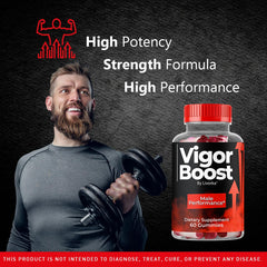 Close-up texture of LIVORKA Vigor Boost Gummies for a chewy, tasty feel.