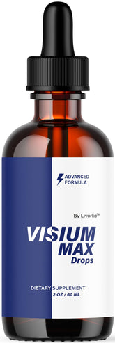 LIVORKA Visium Max Drops bottle front for daily wellness support