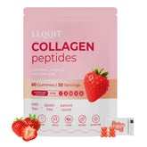 LLQQIT multicolumn collagen gummies bottle for daily support