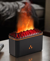 Lmzoka flame-diffuser glow offers cozy ambiance with heat-free relaxation.