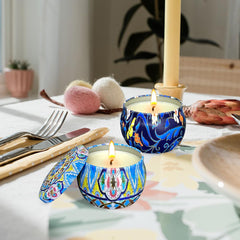 Lomangdi 4oz candle pack includes two fragrances for versatile home scenting.
