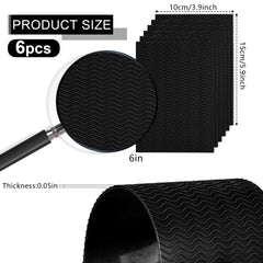 Lonfliness anti-slip guards in black, improving traction on slick surfaces