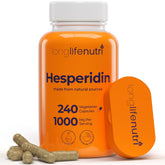 LongLifeNutri Hesperidin 1000mg bottle front for daily circulatory support.