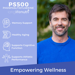 Bottle with third-party testing seal from LongLifeNutri signals quality.