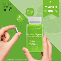 LongLifeNutri pour shot demonstrates easy daily dosing.