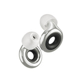 Loop Experience 2 Plus earplugs in case offer portable hearing protection.