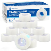 LotFancy hypoallergenic surgical tape rolls provide secure wound protection on sensitive skin.