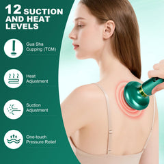 LOTPICK massager with eight rolling steel balls for deep tissue relief.