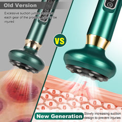 LOTPICK electric cellulite massager on legs offering soothing at-home treatment.