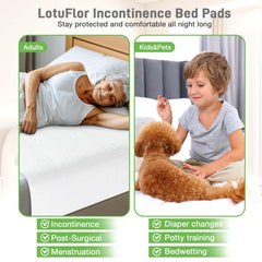 LotuFlor velvet top layer feels ultra-soft against skin.