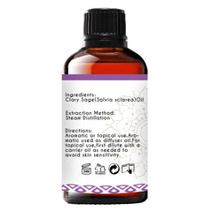 LOTUSJOY Clary Sage Oil used with a diffuser to create a herbal aroma.