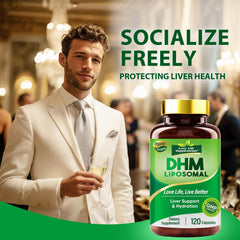 Love Life Supplements DHM capsules pack demonstrates high-potency, convenient daily use.