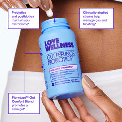 Bottle with serving size reminder for easy daily use