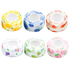 Loveaiai six-roll self-adhesive bandage wrap packaging for convenient color choices