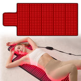 LPKP extra-large red light mat offers full-body coverage for home wellness sessions.