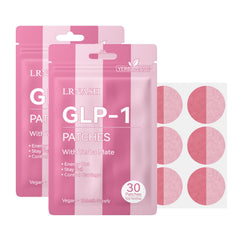 LRNASH GLP-1 patches Yerba Mate packaging showing a 60-day vegan option