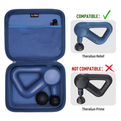 LTGEM massage case with hand-strap enables easy portability.