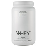 LTH Whey Protein bottle in vanilla flavor highlighting grass-fed protein for lean muscle support.