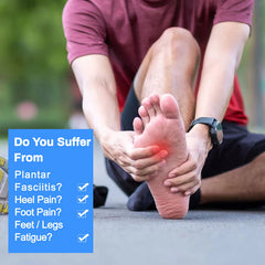 LTOHOE memory foam insole with arch support boosts comfort during wear.
