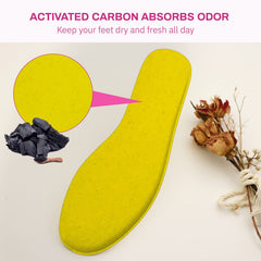 LTOHOE insoles with active carbon for dry, fresh feet
