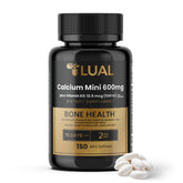 LUAL Calcium Minis bottle front shows easy daily calcium support.