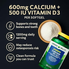 Rapid-release capsules from LUAL Spring Valley for fast absorption.