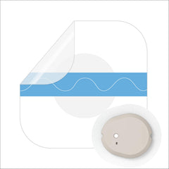 Luanerl Dexcom G7 Overpatch en aplicación suave y segura.