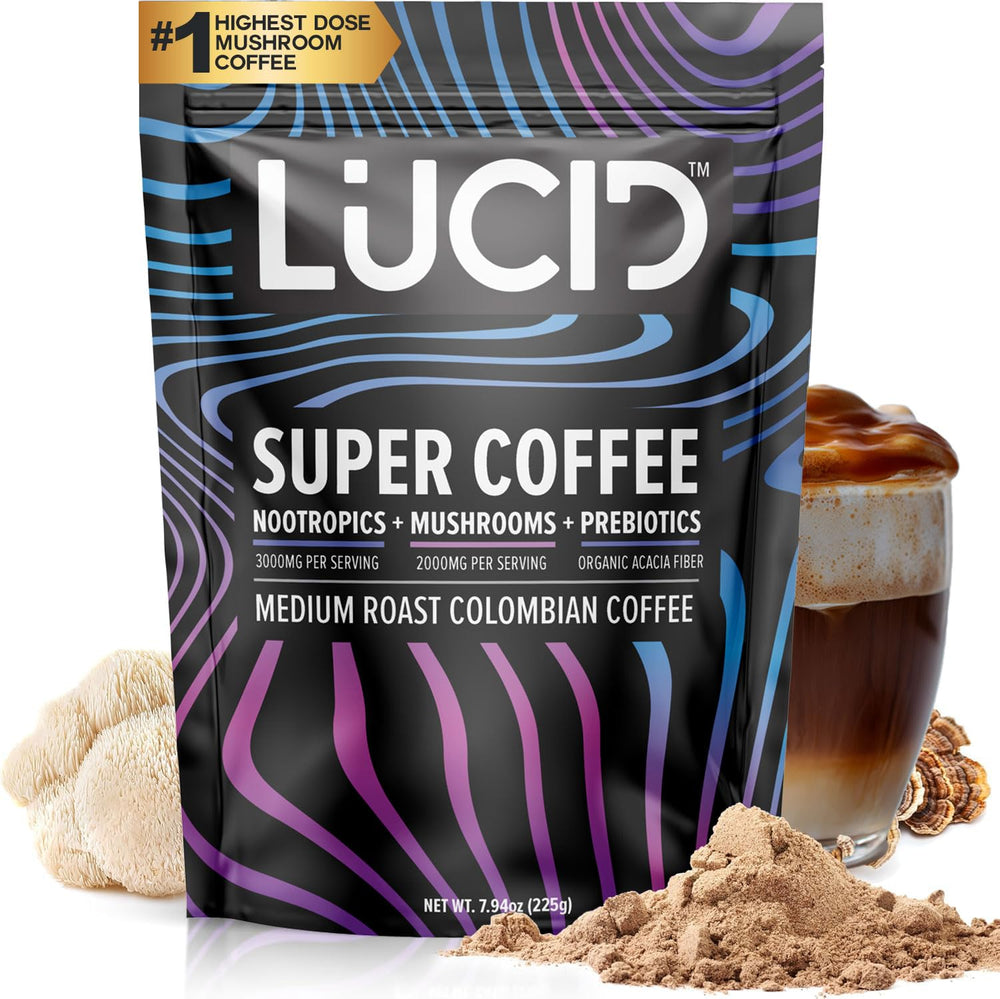 Lucid Lion's Mane cup shows focus and smooth morning energy.