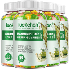 LUCKCHAN Advanced Extra Strength bottle front showing potency for nighttime use