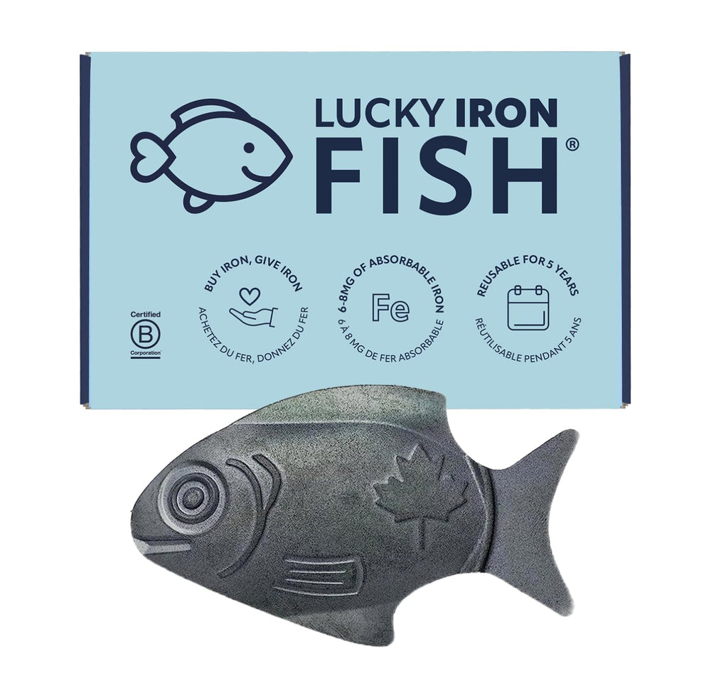Lucky Iron Fish in pot simmer for quick iron fortification during meals