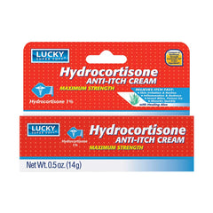 Lucky Super Soft hydrocortisone tube for quick anti-itch relief.