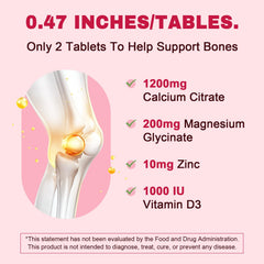 LUCNVEM Calcium Citrate 1200 mg tablets melting in mouth with light taste