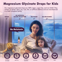 LUCNVEM Kids using sleep drops at bedtime for calmer evenings.