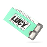 LUCY Nicotine Gum 2mg mint packaging prompts ready-to-use quit support