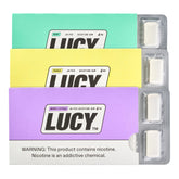 Lucy nicotine gum berry citrus pack shown for on-the-go craving control
