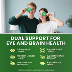Lukaree bilberry extract capsules highlighting antioxidant support.
