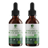 Lukaree Oil of Oregano 4-in-1 bottle promotes daily immune resilience with high carvacrol.