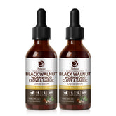 Lukaree Wormwood Black Walnut tincture bottle ready for on-the-go use