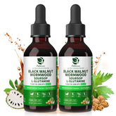 Lukaree Wormwood tincture bottle signaling natural gut support