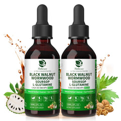 Lukaree Wormwood tincture bottle signaling natural gut support