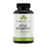 Luma Nutrition Citrus Bergamot 1000mg bottle for daily wellness.